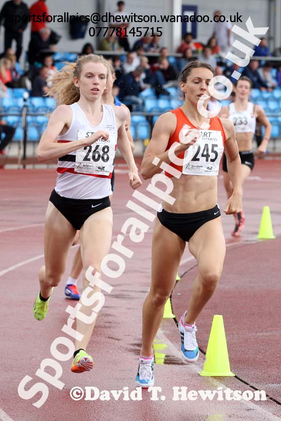 SSenior womens 800 metres, Northern Championships, Sport City, Manchester. Photo: David T. Hewitson/Sports for All Pics